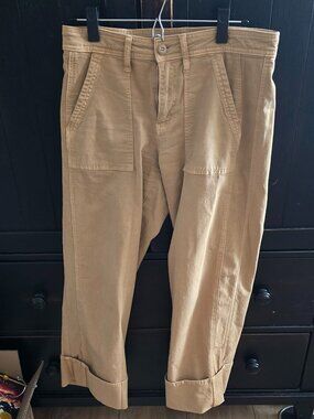 AE Stretch High-Waisted Utility Stovepipe Pant Size 4 R